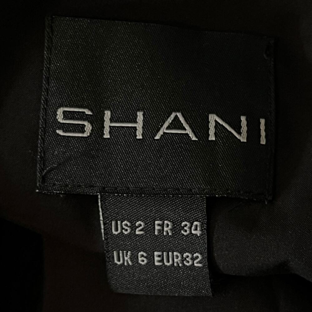 Shani dress sequin floral embroidered sheath size 2 - Picture 6 of 8